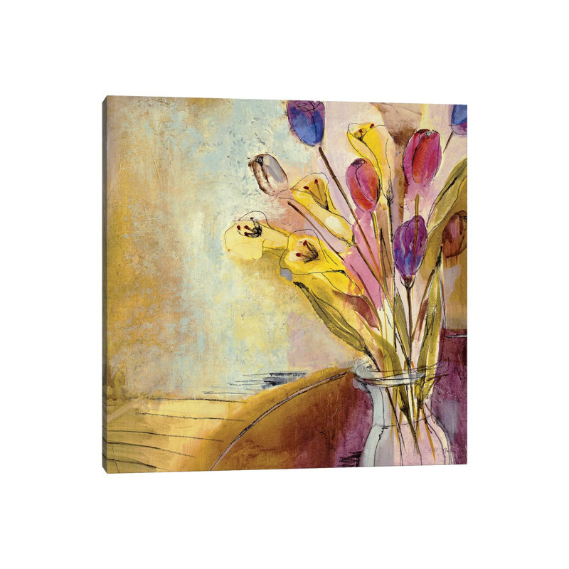 Fandango II by Jill Martin - Wrapped Canvas Painting, 30.48 cm H x 30.48 cm W