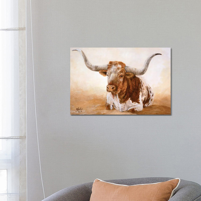 Easy Rider 1 Piece Painting on Canvas, 66.04 cm H x 45.72 cm W, White Floater Framed
