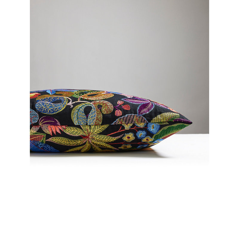 Greenhouse Square Pillow Cover & Insert, Night Shade