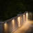 Solar Bronze Integrated Led Downcast Deck Light (4pk)