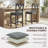 Upholstered 26" Counter  Bar Stool Solid Wood Counter Stool -1319867507-1319867510
