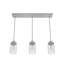 Luminaire suspendu linéaire à 3 lumières pour îlot de cuisine Devon Park-55746949