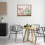 Art floral sur toile florale de cuisine Vichy par Nicole DeCamp-610884901-610884921