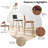 Kelin Upholstered Counter Stool with Solid Wood Frame-1209752268
