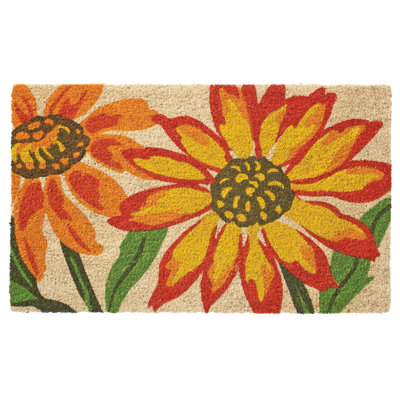 Blanket Flower Outdoor Doormat