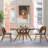 Ashyla Round Solid Wood Dining Table