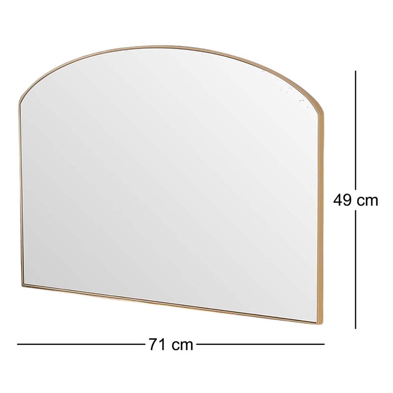 Chere Arch Mirror, Matt Gold