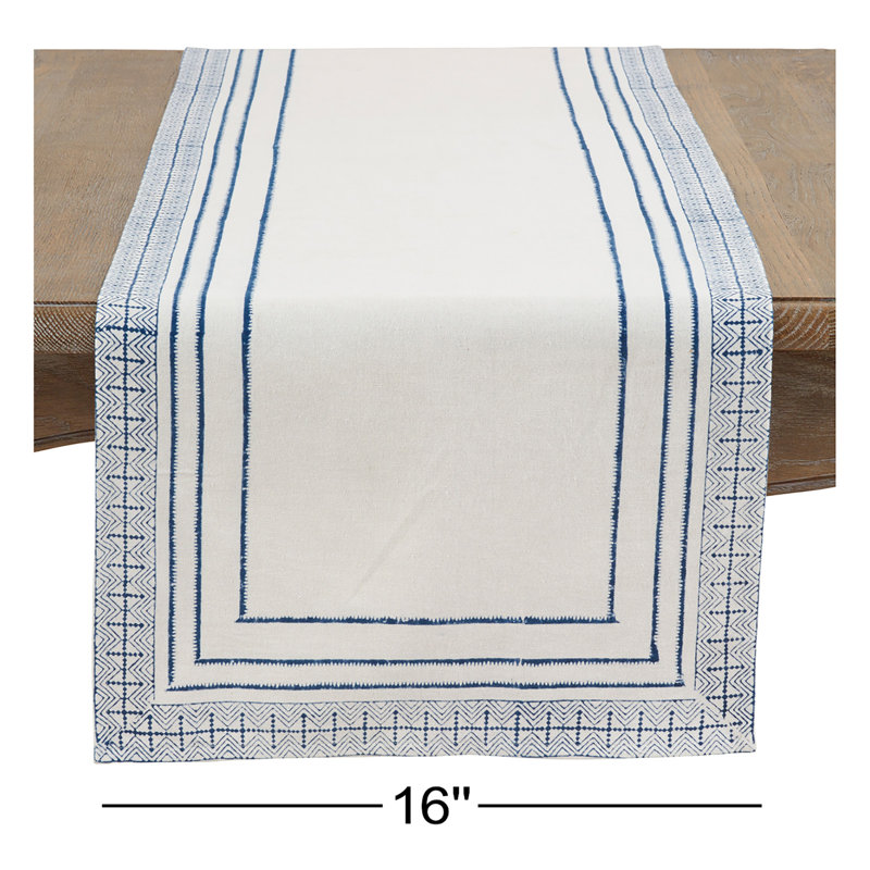 Dantzler Hand Blocked Table Runner