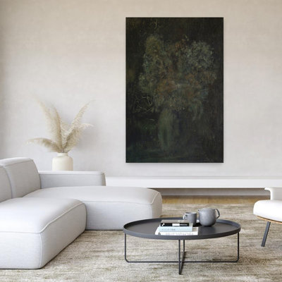 Art contemporain, art floral rétro