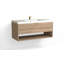 Modo 48" W Wall Mounted Single Bathroom Vanity-528966653-528966629-499787460