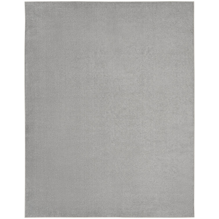Tapis intérieur / extérieur argent / gris Nourison Essentials