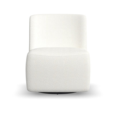 Valencia Boucle Swivel Slipper Chair