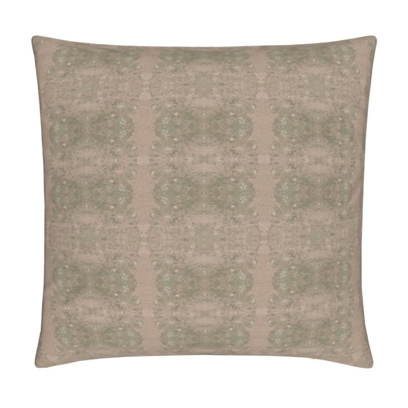 Centerpiece Square Pillow Cover & Insert, 22"H x 22"W, Light Salmon Geometric