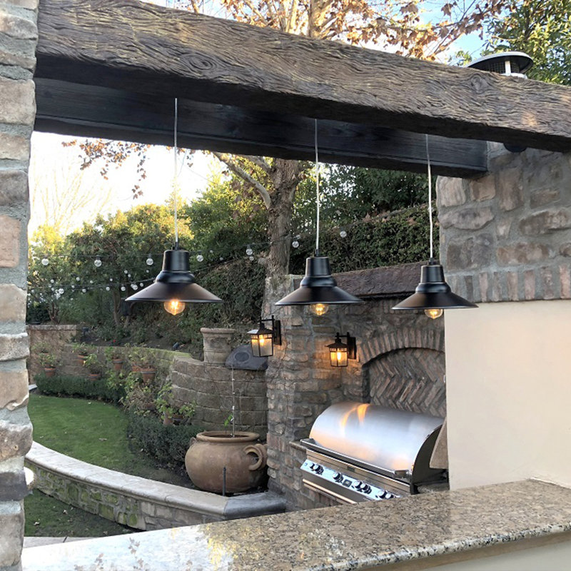 Luminaire suspendu d'extérieur 1 lumière Chmielewski