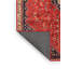 Tapis oriental en laine / polyester tissé à la machine Dinja-1451972593