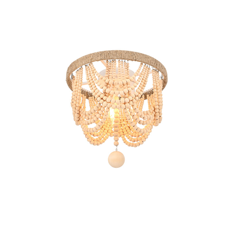 Plafonnier encastré beige Hudson