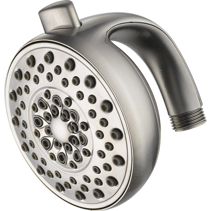 Universal Showering Components 2 GPM Shower Head, Brilliance Stainless