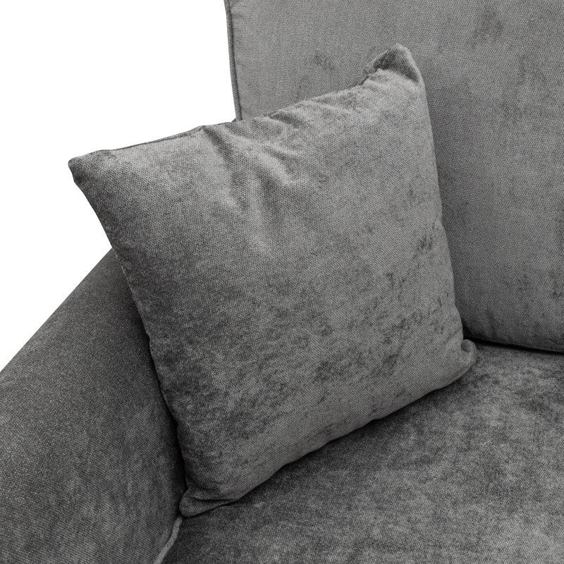 Kyle 92cm Wide Tufted Armchair