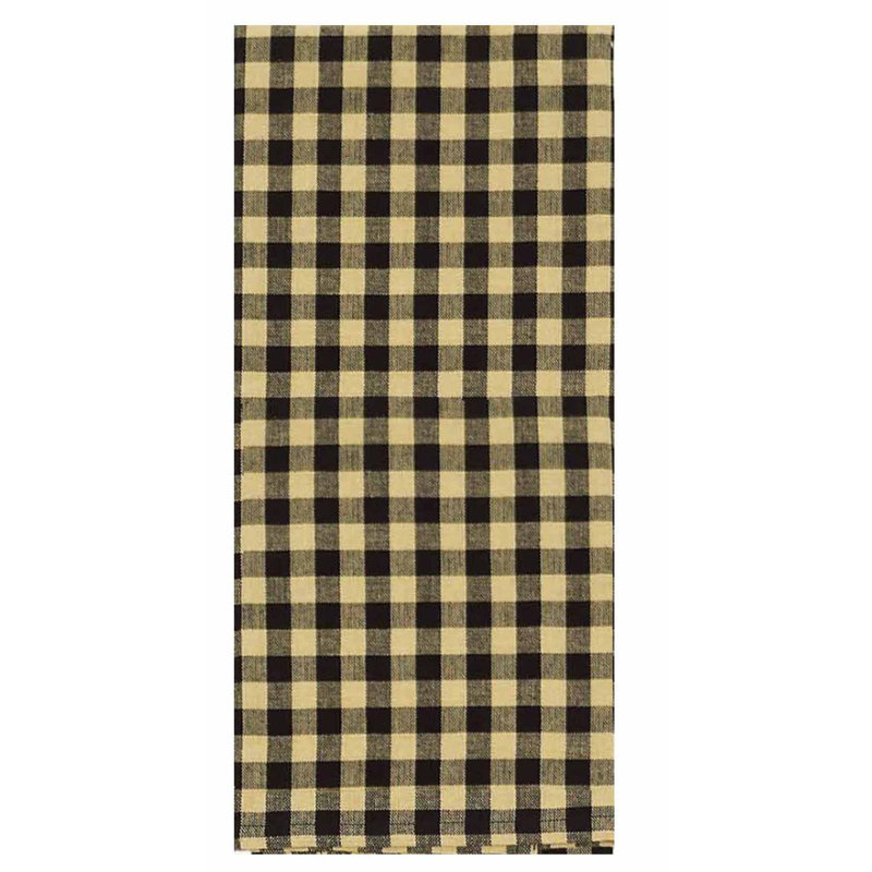 California 2 Piece 100% Cotton Hand Towel Set, Black