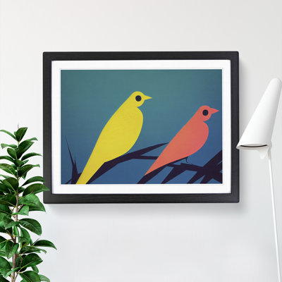 Incredible Abstract Birds - Single Picture Frame Print