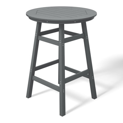 Vinnie Round Outdoor Bar Table , 35 " W 35 " D