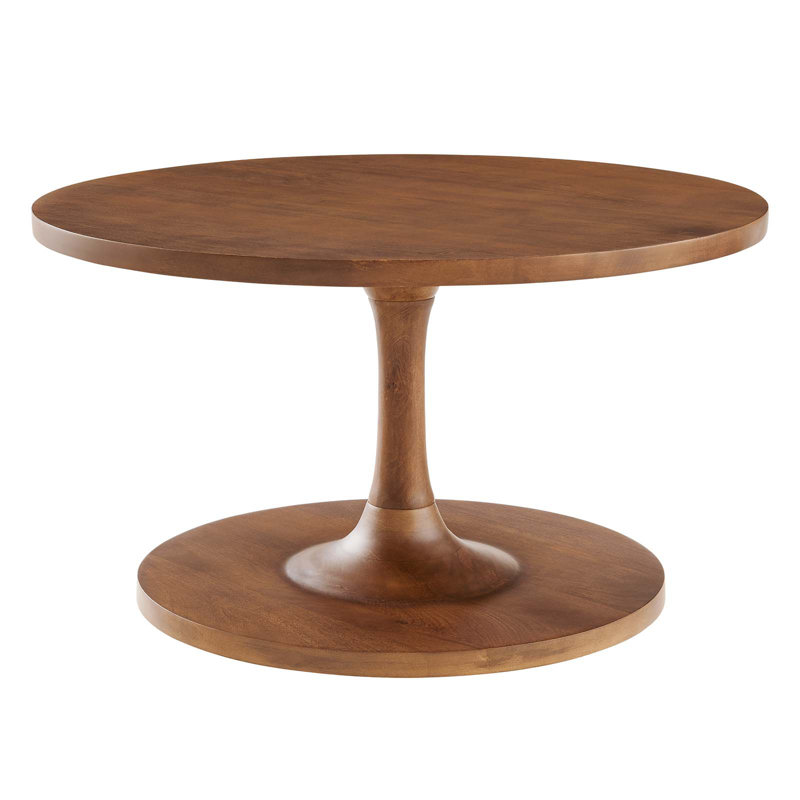 Modway Lina Coffee Table, Walnut