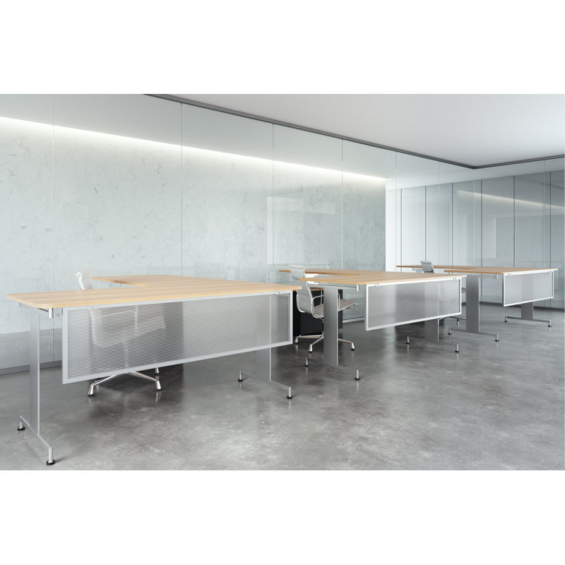 Panneau d'intimité pour bureau Avila, H 18 po x l 48 po x P 8,875 po
