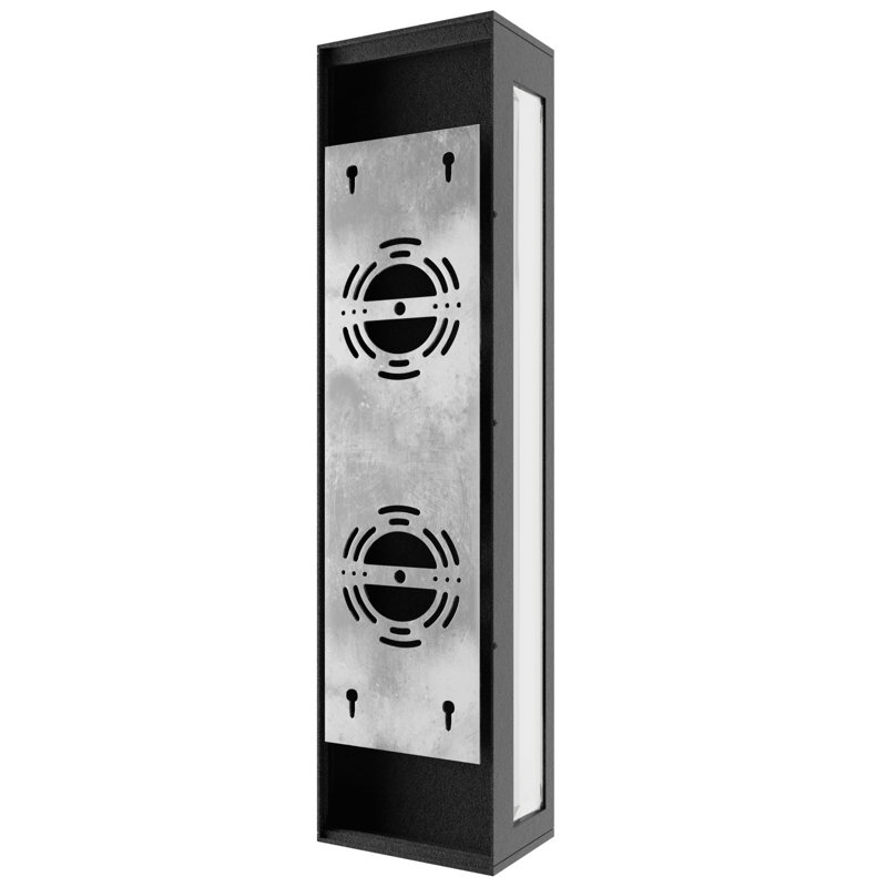 Avenue Outdoor Black Wall Sconce