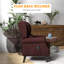 Fauteuil inclinable massant avec repose-pieds-576494118