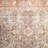 Pratt Oriental Area Rug in Ocean/Rust-1123255369