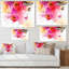 Art floral sur toile-597191585-597191592