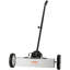 Balayeuse magnétique à roulettes 45Lbs avec roues, balayeuse magnétique