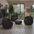Kohji Fully Assembled 1 Person  Altuminum Frame Polyester Rope Outdoor Patio Chair with Cushions-456711931-461099359