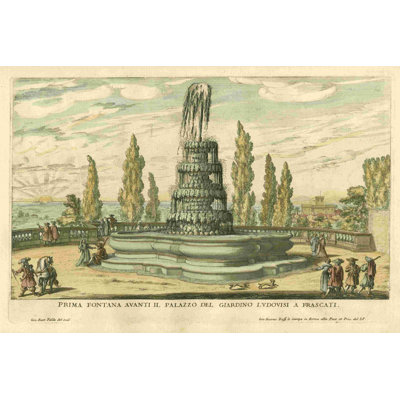" Italian Fountain IV " by Falda