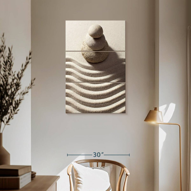 Zen, 57" H x 36" W