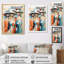 Impression sur toile Fashion, Whimsical Girl Illustration - Whimsical Fashion Girl III-834294690-834294689