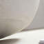 Table basse elliptique en fibre de verre