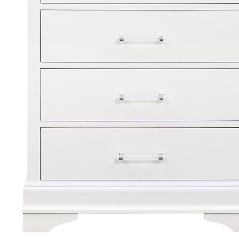 COFFRET BLANC CHARLSTON AVEC DEL, Blanc