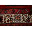 Geometric Red   Runner Rug 4x10