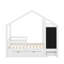 Lit simple avec tableau noir et tiroirs-591960028