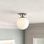 Plafonnier semi-encastré 1 lumière 7 po Luna-1007257658
