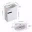 Meuble-lavabo à fermeture en douceur avec lavabo-1739306923