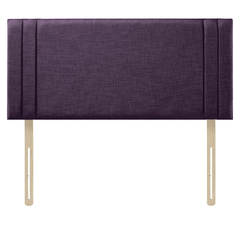 Eriah Upholstered Headboard, Purple, Single (3')