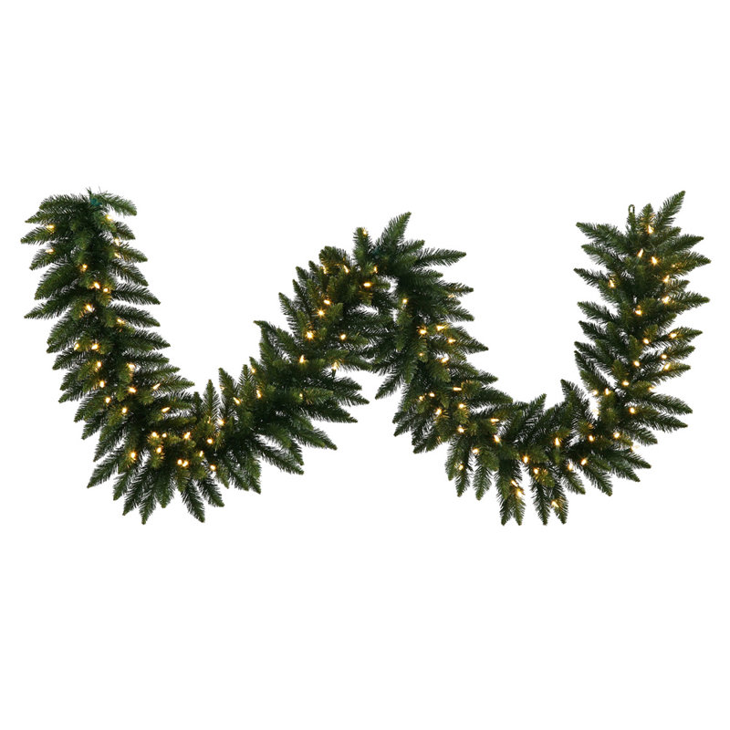 Allensworth 600'' in. Lighted Faux Mixed Assortment Garland