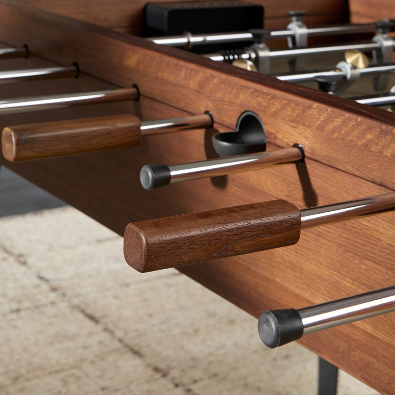 Foosball Table-Smoked Oak, Smoked Oak