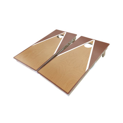 Mahogany 10 Piece Cornhole Set