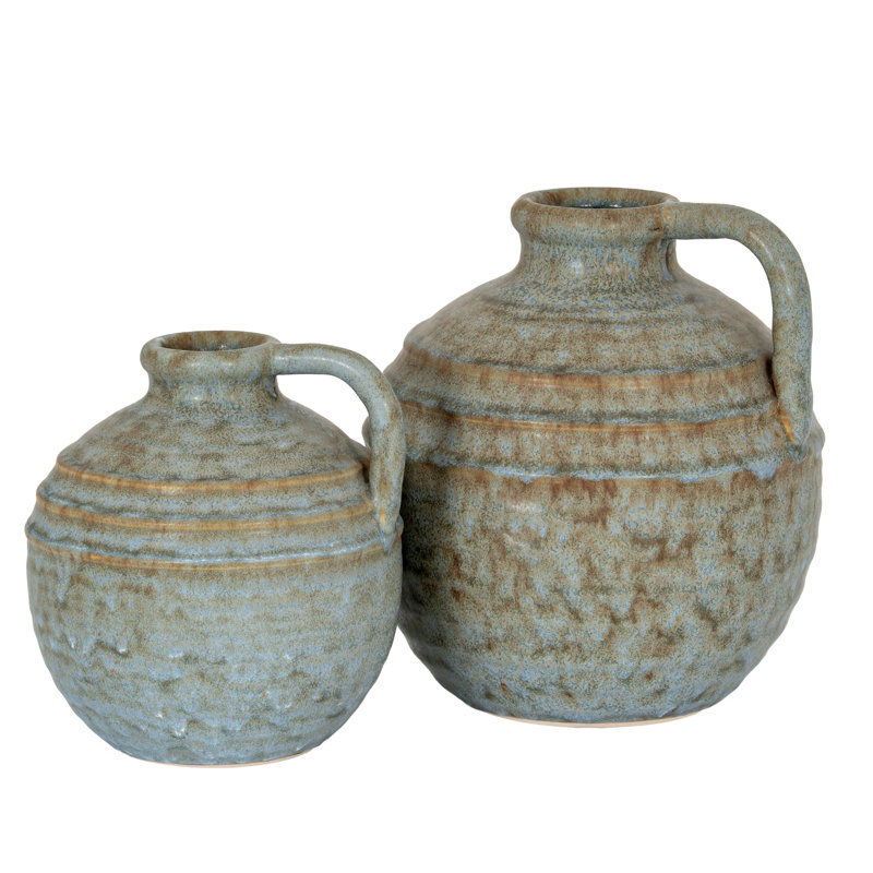 Catheline Handmade Ceramic Table Vase, 23cm H x 20cm W x 20cm D