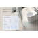 Toilette intelligente bidet avec télécommande. Toilette surélevée sans réservoir avec affichage à DEL. Ouverture automatique / chauffage automatique. Siège de toilette avec système d'aromathérapie. Eau chaude et sèche. Chasse au siège. Capteur 