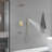 Single Handle 1-Spray Tub And 12 In. Shower Faucet 2.5 GPM With High Pressure (Valve Included)-108739172