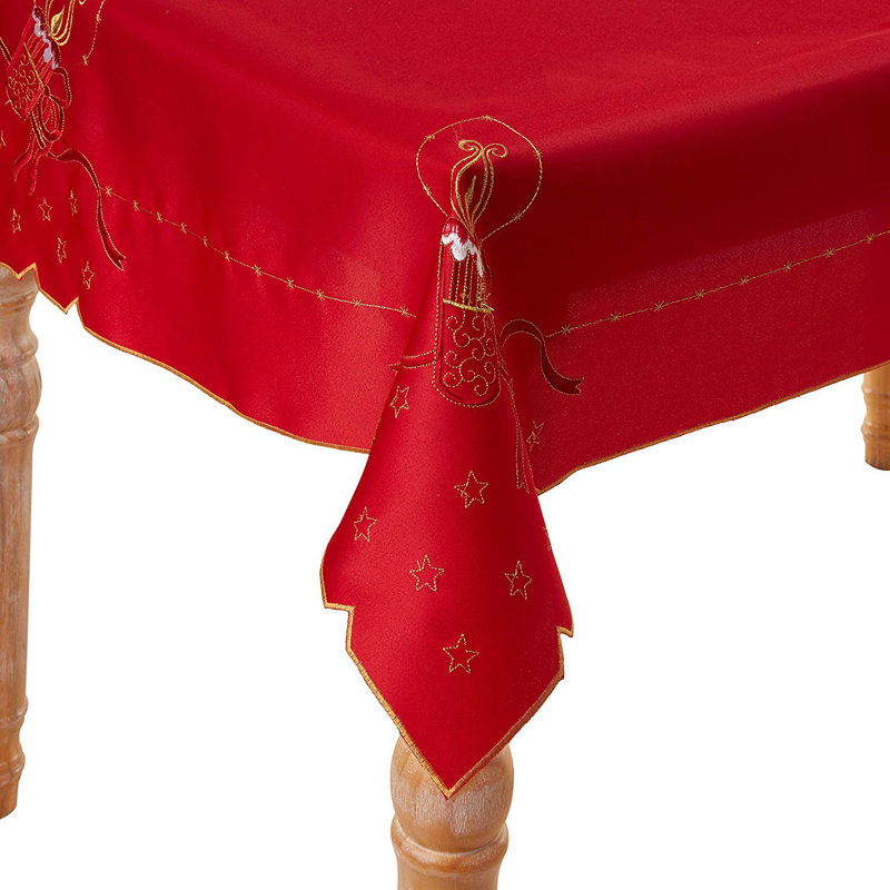 Surmatelas de table carrée de noël Lamere